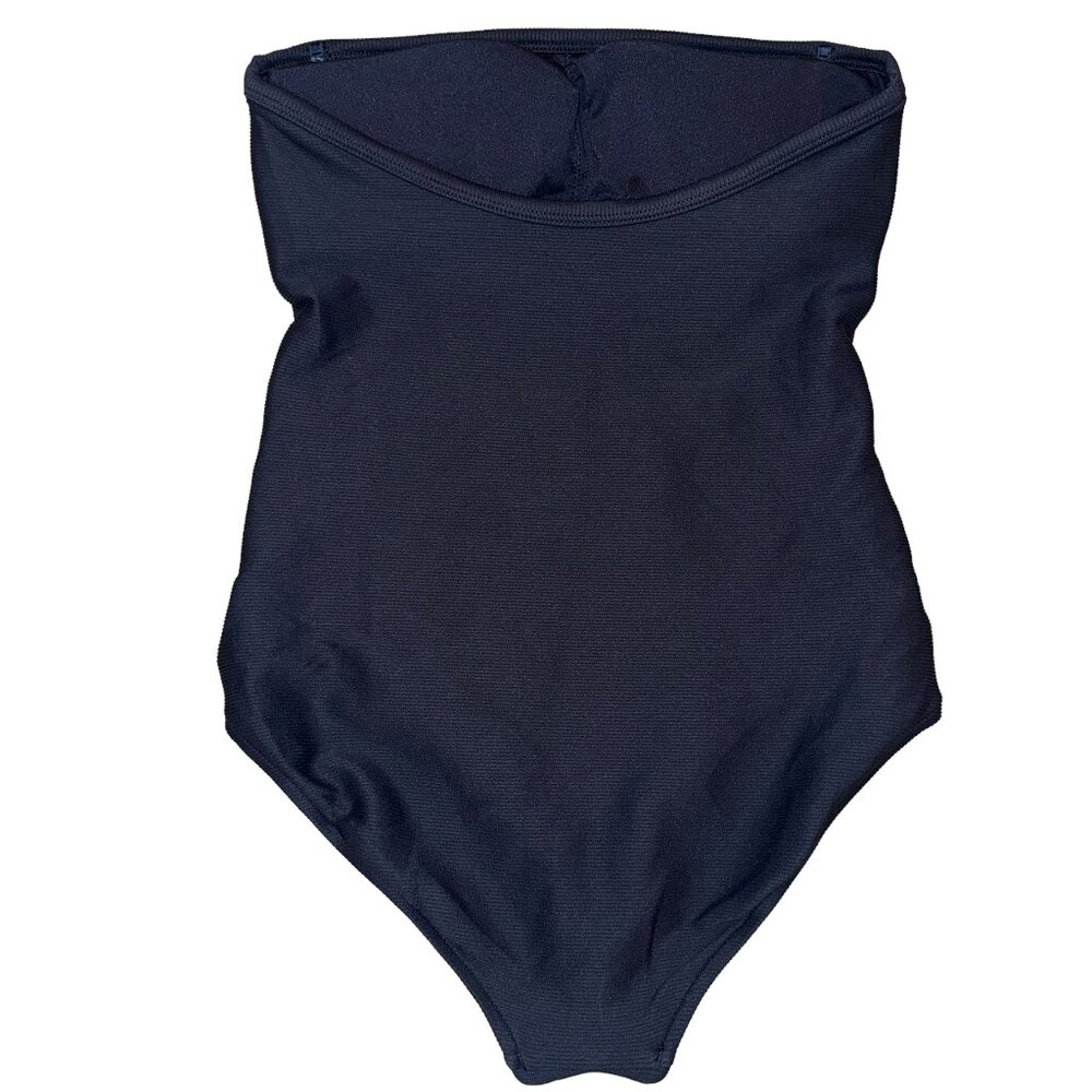 New! Australian Brand Milea Mini Rib One-Piece Swimsuit in Ink Size Medi… - Picture 4 of 11